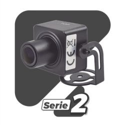 Cámara Oculta IP 2 Megapixel / Lente 2.8 mm / H.265+ / Interior / WDR / 12 Vcc / Ultra Baja Iluminación / Entrada de Audio