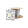 Kit de Cable Sensor Para Cercas Ciclónicas IRONCLAD / 305 METROS / 1 ZONA / Sin Falsas Alarmas por Viento / TODO Incluido/TARJETA LPU400/ Calibración por Software