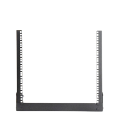 Rack de 19", 9 UR,  Para Uso en Mesa. Ideal para Instalaciones, Temporales / Pruebas / Exhibición