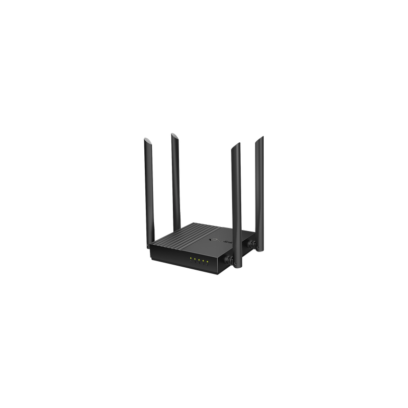 Router Inalámbrico AC 1200 / Doble Banda MU-MIMO / 1 puerto WAN 10/100/1000 Mbps / 4 puertos LAN 10/100/1000 Mbps / Compatible con EasyMesh / Administración Web o App Tether