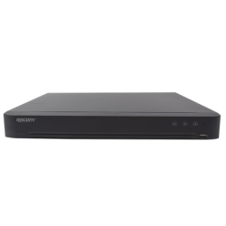 DVR 32 Canales TurboHD + 8 Canales IP / 5 Megapixel Lite - 3K Lite / Acusense (Evita Falsas Alarmas) / Audio por Coaxitron / 2 Bahías de Disco Duro / H.265+