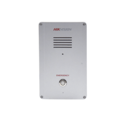 Estación de Alarma de Pánico / Micrófono Integrado / Exterior IP65 / Protección IK09 / Entrada y Salida de Alarma
