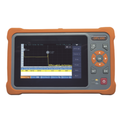 OTDR Monomodo para Pruebas en Enlaces de Fibra Óptica, longitudes de onda 1310 y 1550 nm, entrada SC/APC 