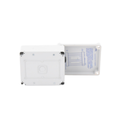 Modulo WIFI LITE con gabinete para uso en Energizadores YONUSA / Aplicación sin costo / Botón de Pánico/ 1 Salida Propósito General