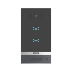 Videoportero SIP i61, 2 relevadores con botón para llamada, anti-vandálico, IP66 y IK07, PoE, Botón touch
