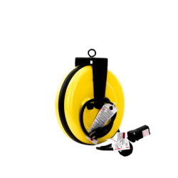 Carrete de Cable comercial (16/3 rudo), para 125 V CA, 10 A, 7.6 m de longitud con conector HBL5969VBLK.