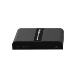 Receptor Compatible para Kits TT671KVM / Resolución 4K@30Hz / Cat 6/6A/7 / Distancia de 100 m / IPCOLOR /  Cero Latencia / Control IR / Compatible con Switch Gigabit para control KVM múltiple.