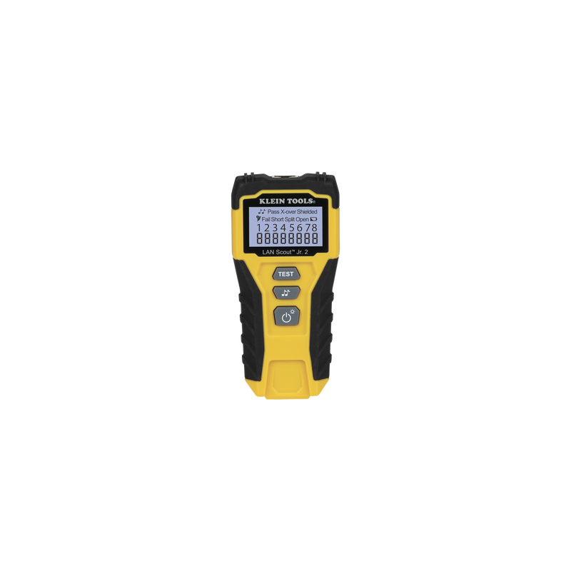 Tester  de Cable LAN Scout™ Jr. 2/ Para: Prueba aprobada/ Error de Cableado/ Falla de Circuito Abierto o Cortocircuito/ Par Dividido/ Blindaje.