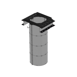 Pit o Contenedor Para Bolardos FAAC J275 2K20