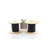 MICALERT Cable Sensor para Paredes, Rejas Rigidas o barandales / 2 zonas de 305 metros / 610 Metros de Protección Total/Tarjeta LPU400/Calibración via software
