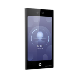 Terminal Facial WiFi con pantalla de 7" / Exterior IP65 / 10,000 Rostros y 50,000 Tarjetas / 10,000 Huellas (Módulo Opcional) / ISAPI / ISUP 5.0 / Codigos QR y Bluethooth / Intercom SIP Estandar / HIK-IA