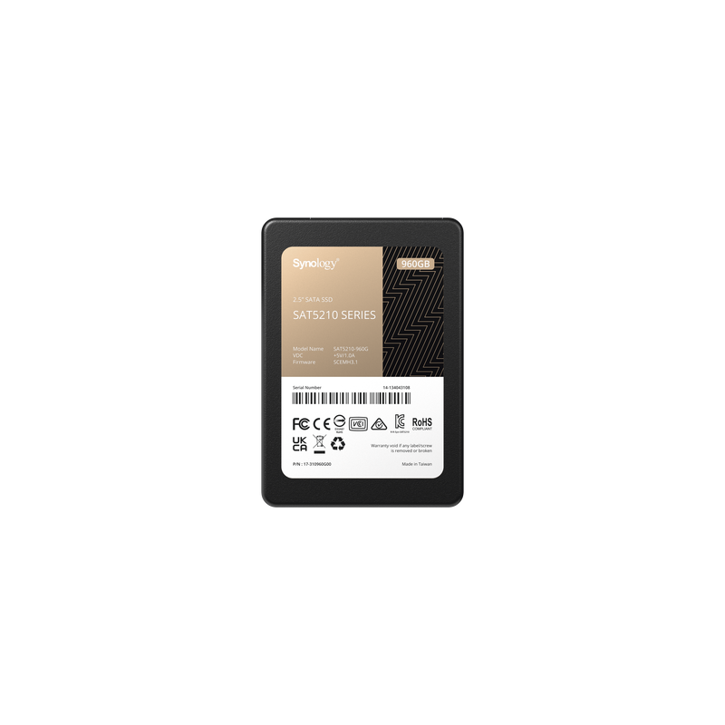 960 GB SSD , diseñada para Synology NAS