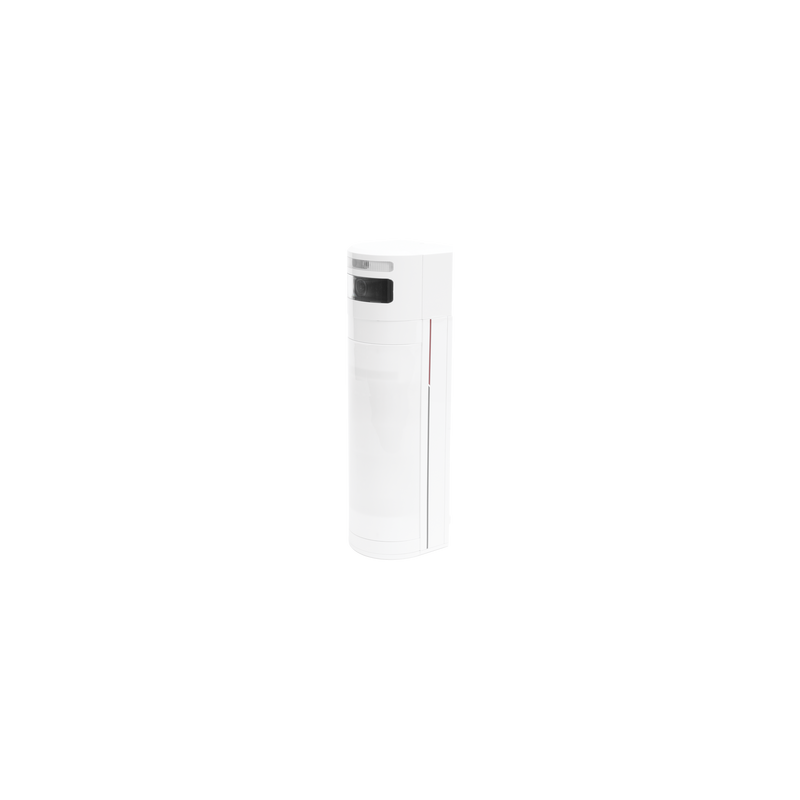 (AX PRO) CÁMARA + PIR Dual-Tech Exterior IP65 / Rango de Detección 15 mts / Ángulo de Cobertura Ajustable de 90° a 180° / Inmunidad a Mascotas 40 Kg 