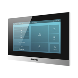 Monitor IP Android / Pantalla Touch Screen LCD 7" / WiFi / PoE / Comuncación SIP / Conexión Remota por App / Administracion Nube Gratis