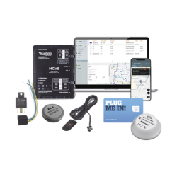 Kit de Localizador 4G LTE / Incluye  MICROSIM25GPS + datos por 1 mes + 1 EPCOMGPSMENSUAL + RELAY + Botón SOS + BLUEPUCKMAGKIT