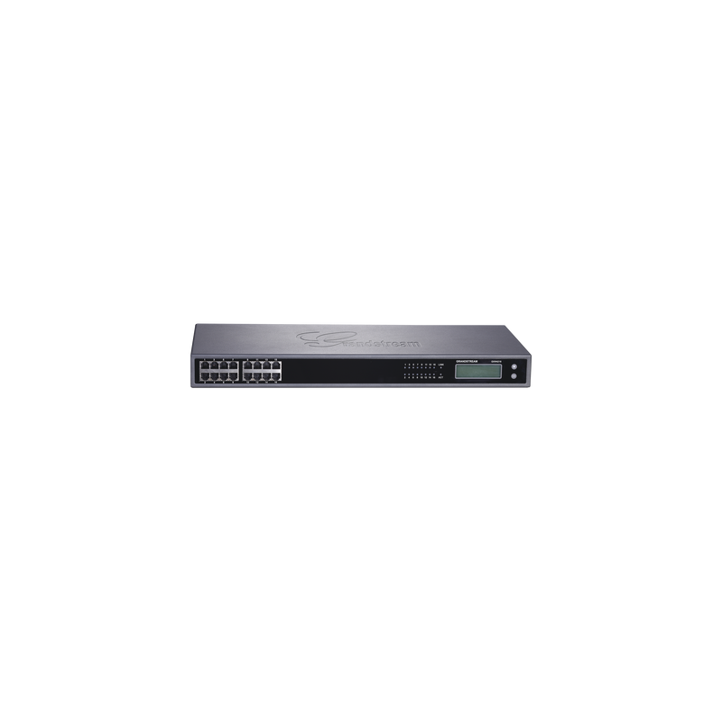Gateway VoIP GrandStream ATA de 16 puertos FXS + 1 puerto TELCO de 50 pins, p/montaje en rack