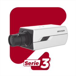 Camara Box IP 4 Megapixel / Serie PRO / DARKFIGHTER / PoE / 12 Vcc o 24 VCA / WDR 120 dB / ONVIF / RS-485 / BLC /  Entrada y Salida de Audio y Alarmas (No Incluye Lente) / Micro SD 