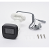Camara Box IP 4 Megapixel / Serie PRO / DARKFIGHTER / PoE / 12 Vcc o 24 VCA / WDR 120 dB / ONVIF / RS-485 / BLC /  Entrada y Salida de Audio y Alarmas (No Incluye Lente) / Micro SD 