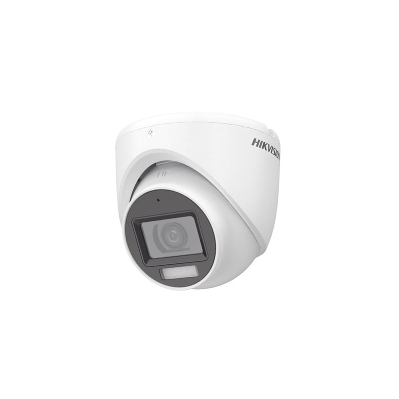 [Dual Light + ColorVu] Turret TURBOHD 2 Megapixel (1080p) / Lente 2.8 mm / 30 mts IR + 20 mts Luz Blanca / Gran Angular 101° / Exterior IP67 / Micrófono Integrado /  4 Tecnologías /  Metal 