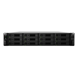 Sistema de Almacenamiento de Alta Escalabilidad Synology SA3200D | Arquitectura de Controlador Dual Activo-Pasivo | Capacidad Bruta de 576 TB | 12 Ranuras SAS | Compatibilidad con Virtualización | Protección de Carga de Trabajo sin Licencia 