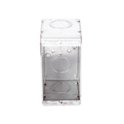 Caja (Chalupa )  Multigang de 1 Gang/ Profundidad de  2-1/2"/ 8 TKO (1/2" y 3/4").