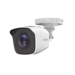 Bala TURBOHD 2 Megapíxeles (1080p) / Gran Angular 103° / Lente 2.8 mm / IR EXIR Inteligente 20 mts / Exterior IP66 / dWDR / TVI-AHD-CVI-CVBS / Policarbonato