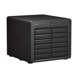 Unidad de Expansión Synology DX1222 | 12 Bahías para HDD/SSD SATA 3.5" o 2.5" | Intercambio en Caliente | Puerto Mini-SAS HD | Garantía de 5 Años.