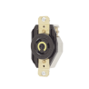 Receptáculo de Media Vuelta Industrial para Empotrar de 20 A 125 V CA 2 Polos 3 Hilos (Nema L5-20R).