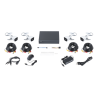 KIT TurboHD 1080p / DVR 8 canales con H.265+ / 4 Cámaras Bala Metálicas / Fuente de Poder / Accesorios de Instalación