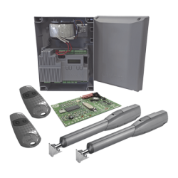 Kit de Operadores ATS para Puertas Abatibles de hasta 5 Metros y 400 Kg / Uso Intensivo