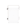 Gabinete Plástico ABS, Puerta Transparente, Uso en Intemperie IP66 (190 x 290 x 140 mm) cierre por Broche Inoxidable y Permite Cerrado con Candado y Llave (Perno 5mm) No Incluido
