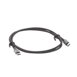 Cable USB-C a USB-C | 1 Metro | Transferencia de datos de 480 Mbps | Carga Rápida de hasta 60W | QC 4.0/3.0/2.0 | PD3.0 | FPC | AFC | Protección Integrada | Caja de Aluminio | Nylon Trenzado | Color Negro.