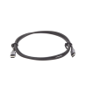 Cable USB-C a USB-C | 1 Metro | Transferencia de datos de 480 Mbps | Carga Rápida de hasta 60W | QC 4.0/3.0/2.0 | PD3.0 | FPC | AFC | Protección Integrada | Caja de Aluminio | Nylon Trenzado | Color Negro.