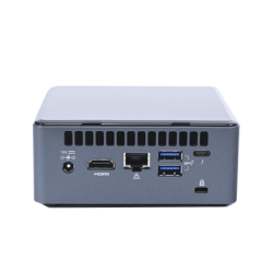 NUC / Intel / Mini PC Performance / Core i3 / 10a Generación / 1 X HDMI / 3 X USB / 1 X USB-C / WiFi 6 / Bluetooth / Memoria RAM, S.O y SSD o HDD No Incluido / Incluye Fuente