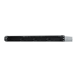 NAS RackStation RS822RP+ | 4 Bahías | 1U | AMD Ryzen V1500B | 32 GB DDR4 ECC | 4 Puertos 1GbE | Expansión PCIe | Compatibilidad con RAID | Caché SSD | Unidades de Energía Redundantes.