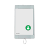Modulo Asistencial para Baño con tirador y Botón cancelador Iluminado / IP65 / Bus RS485 / Compatible con NX0019/B, NX0015 Y NX1021