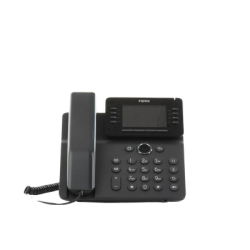 Teléfono IP Empresarial Esencial WiFi / Bluetooth, 12 líneas SIP, pantalla a color 3.5", PoE, puertos Gigabit, conferencia local de 6 vías.