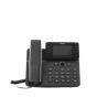 Teléfono IP Empresarial Esencial WiFi / Bluetooth, 12 líneas SIP, pantalla a color 3.5", PoE, puertos Gigabit, conferencia local de 6 vías.