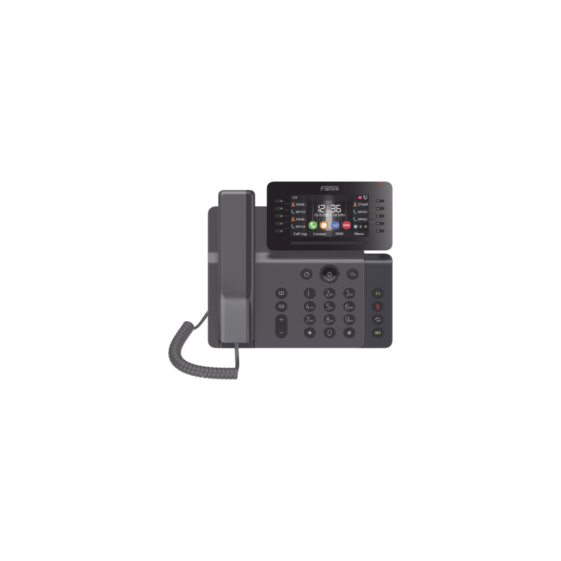 Teléfono IP Empresarial Esencial WiFi / Bluetooth, 20 líneas SIP, pantalla a color 4.3" ajustable, PoE, puertos Gigabit, conferencia local de 6 vías.