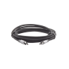 Cable USB-C a USB-C | 2 Metros | Transferencia de datos de 480 Mbps | Carga Rápida de hasta 60W | QC 4.0/3.0/2.0 | PD3.0 | FPC | AFC | Protección Integrada | Caja de Aluminio | Nylon Trenzado | Color Negro.