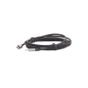 Cable USB-C a USB-C | 2 Metros | Transferencia de datos de 480 Mbps | Carga Rápida de hasta 60W | QC 4.0/3.0/2.0 | PD3.0 | FPC | AFC | Protección Integrada | Caja de Aluminio | Nylon Trenzado | Color Negro.