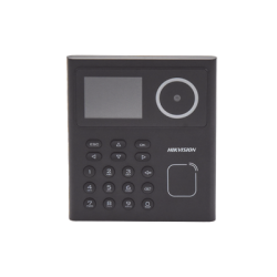 Terminal Facial Min Moe Administrable por Smartphone o Nube /  Acceso y Asistencia / Lector PROX EM  /  500 rostros / Detección de Cubrebocas / HikConnect / Reconocimiento a 1.5 mts de distancia / HIK-IA