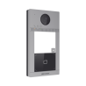 Videoportero IP 2 Megapixel / Llamada y Apertura Remota desde App Hik-Connect / PoE / Exterior IP65 + Antivandalico IK08 / 1 Departamento / Apertura con Tarjeta / Soporta 2 Puertas y hasta 6 Monitores