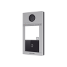 Videoportero IP 2 Megapixel / Llamada y Apertura Remota desde App Hik-Connect / PoE / Exterior IP65 + Antivandalico IK08 / 1 Departamento / Apertura con Tarjeta / Soporta 2 Puertas y hasta 6 Monitores