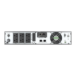 UPS SmartZone de 2000 VA/2000 W, Online Doble Conversión, Entrada 120 Vca NEMA 5-20P, Onda Senoidal Pura, 2 UR, Con 6 Tomas NEMA 5-20R, Incluye Tarjeta de Red y Kit de Rieles
