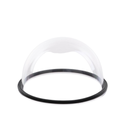 Burbuja Transparente para Domos Motorizados TURBOHD / Compatible con epcom / HIKVISION / Soporta IP66 / IK10 / DS-2CE5AU1T-AVPIT3ZF / DS-2CE5AH0T-AVPIT3ZF(C) / 