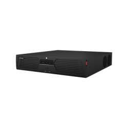[Doble Poder de Decodificación] NVR 32 Megapixel (8K) / 32 Canales IP / AcuSense / ANPR / Conteo de Personas / Heat Map / 8 Bahías de Disco Duro / 2 Tarjetas de Red / Soporta RAID con Hot Swap / 2 HDMI en 8K / Soporta POS / Alarmas I/O / ACU