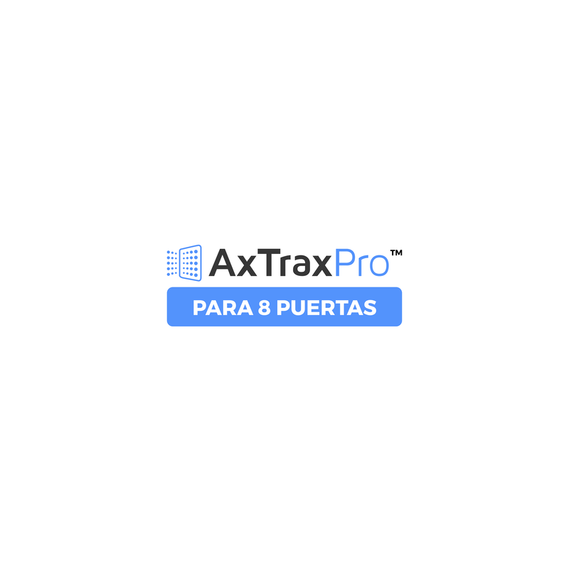 Licencia de 8 lectoras  para uso con Software AXTRAXPRO
