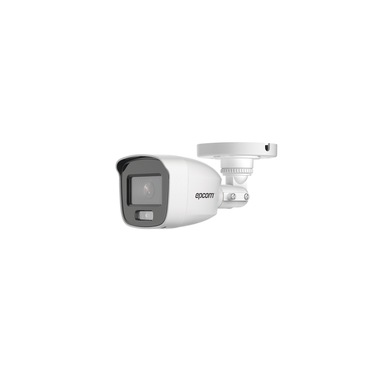 Bala TURBOHD 2 Megapíxel (1080p) / Lente 2.8 mm / ColorVu / Microfono Integrado / Imagen a Color 24/7 / Policarbonato / Luz Blanca 20 mts / Exterior IP66 / TVI-AHD-CVI-CVBS / dWDR