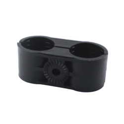 Paquete de 10 Sujetadores Plasticos Para Cable Coaxial de  1- 1/4"